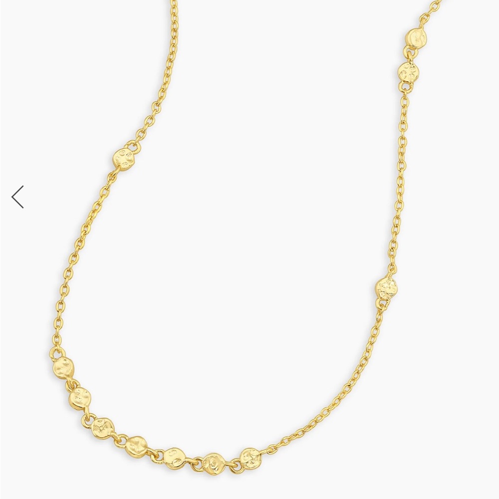 Gold Gorjana Chloe choker necklace